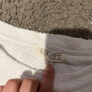 Escape by Habitat Clothes White Cardigan